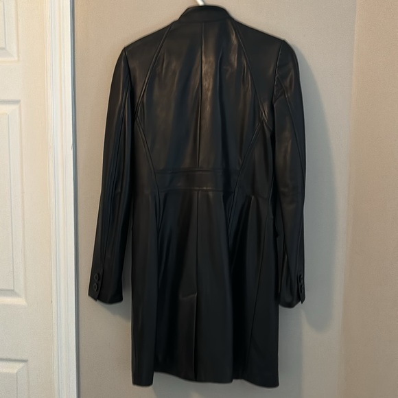 Danier Italian leather coat. - Picture 3 of 4